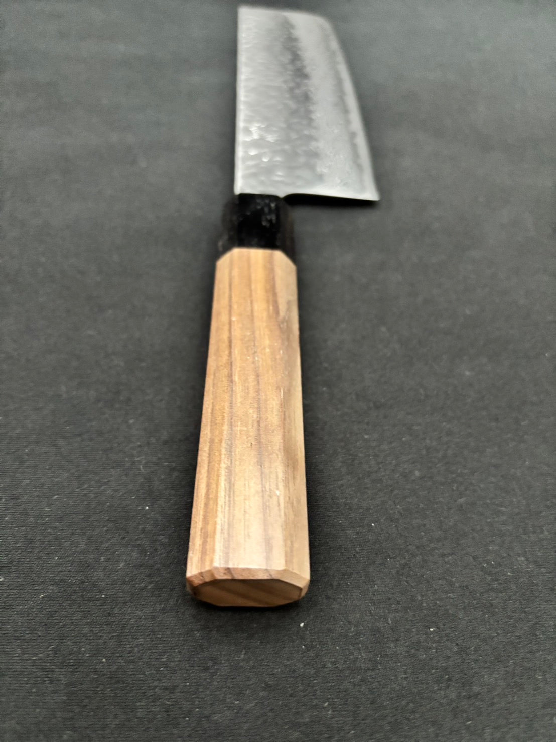 AUS-10 Tsuchime Damascus Nakiri 165mm Walnut Handle