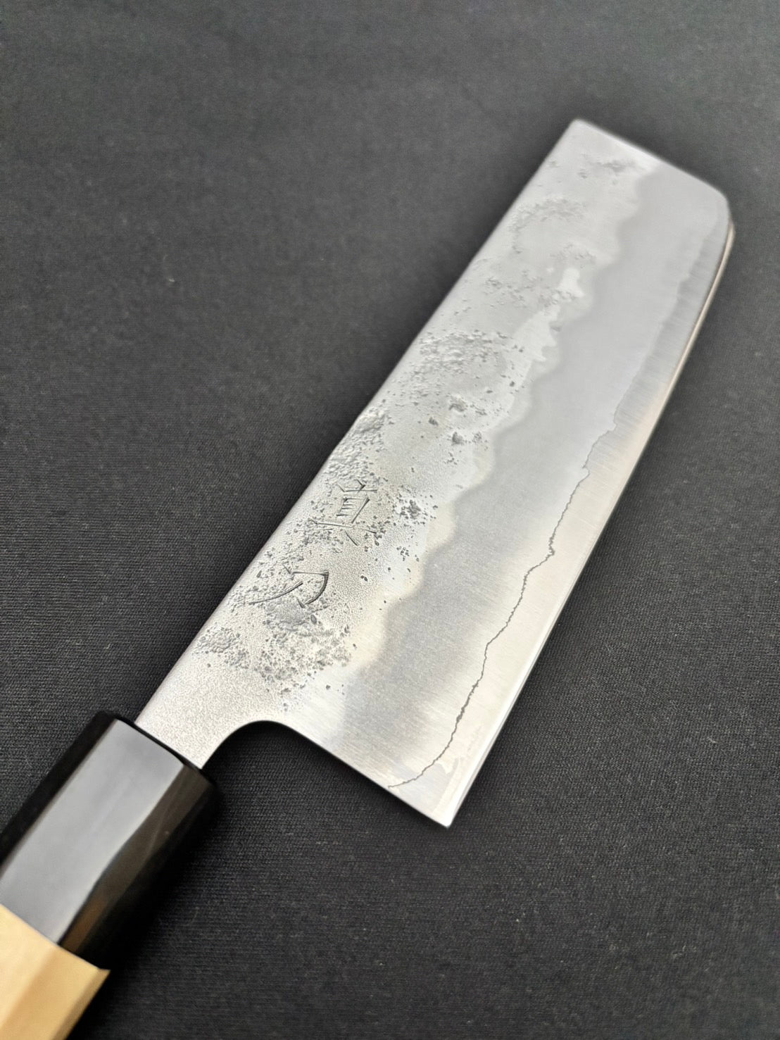Ginsan Nashiji Nakiri 165mm Magnolia Handle
