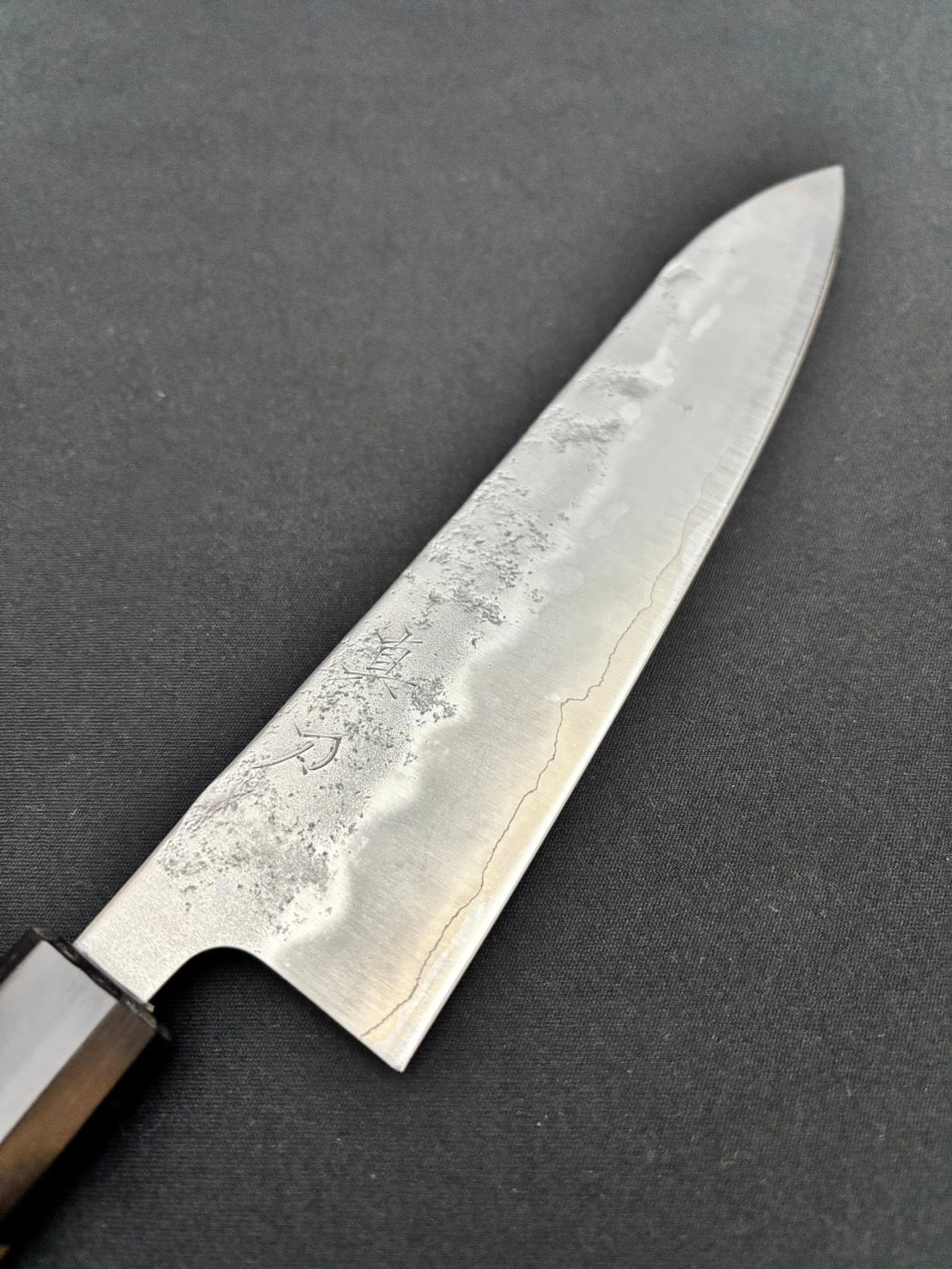 Ginsan Nashiji Gyuto 210mm Walnut Handle