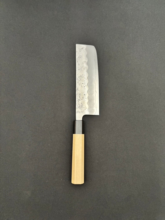 Ginsan Nashiji Nakiri 165mm Magnolia Handle
