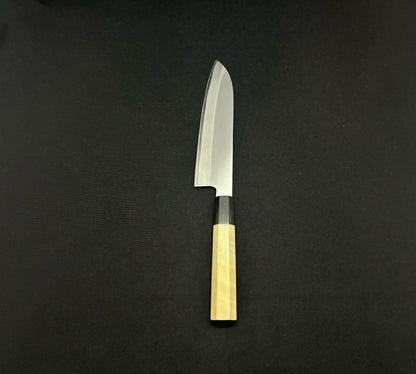 Aogami Super Santoku 180mm Magnolia Handle