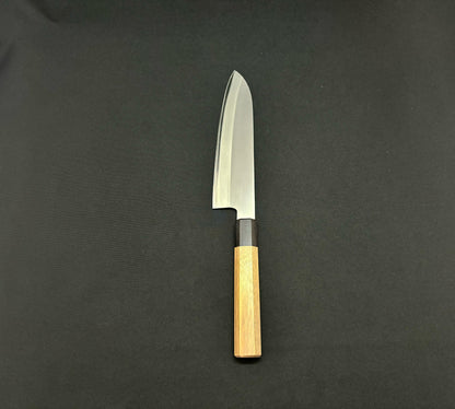 Aogami Super Santoku 180mm Walnut Handle